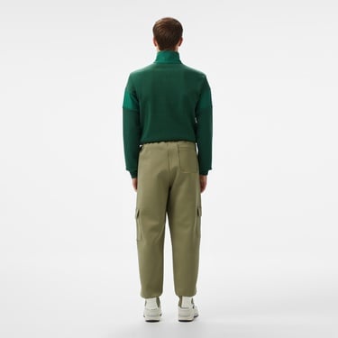  Erkek Loose Fit Haki Eşofman Altı