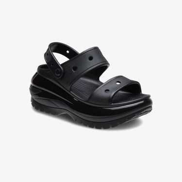  Crocs Mega Crush Sandal Unisex Siyah Sandalet