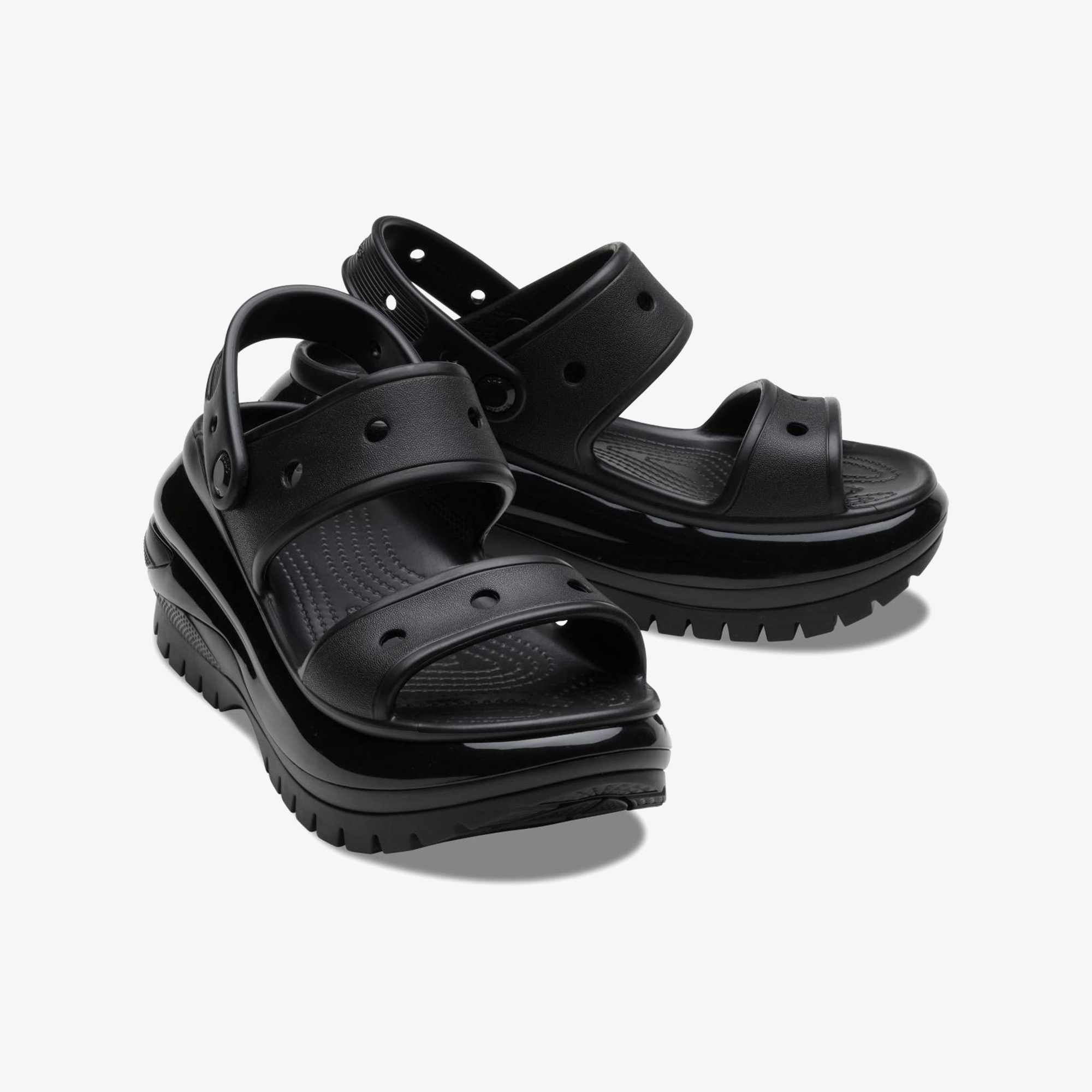 Crocs Mega Crush Sandal Unisex Siyah Sandalet