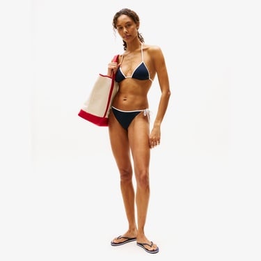  Tommy Hilfiger Strap Beach Kadın Lacivert Terlik