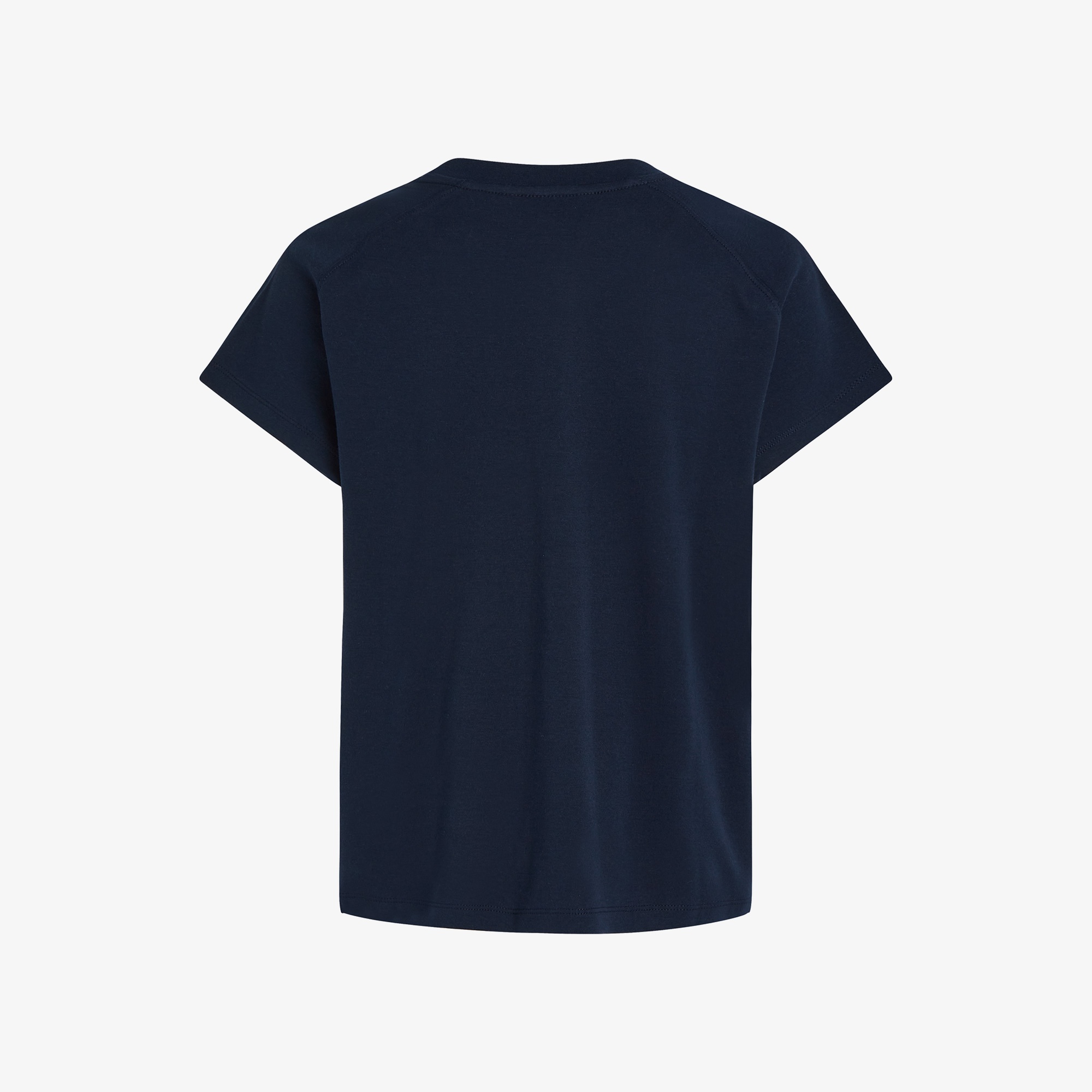Tommy Hilfiger Mdrn Slv Corp Logo Kadın Lacivert T-Shirt