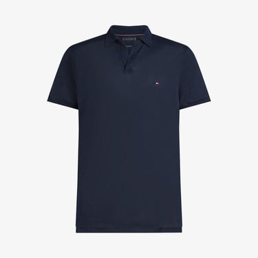  Tommy Hilfiger Pure Linen Reg Erkek Lacivert Polo