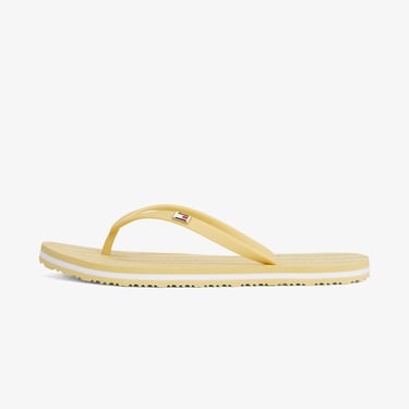  Tommy Hilfiger Strap Beach Kadın Sarı Terlik