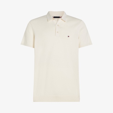  Tommy Hilfiger Core Essentials Erkek Krem Rengi Triko