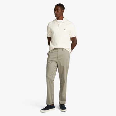  Tommy Hilfiger Core Essentials Erkek Krem Rengi Triko