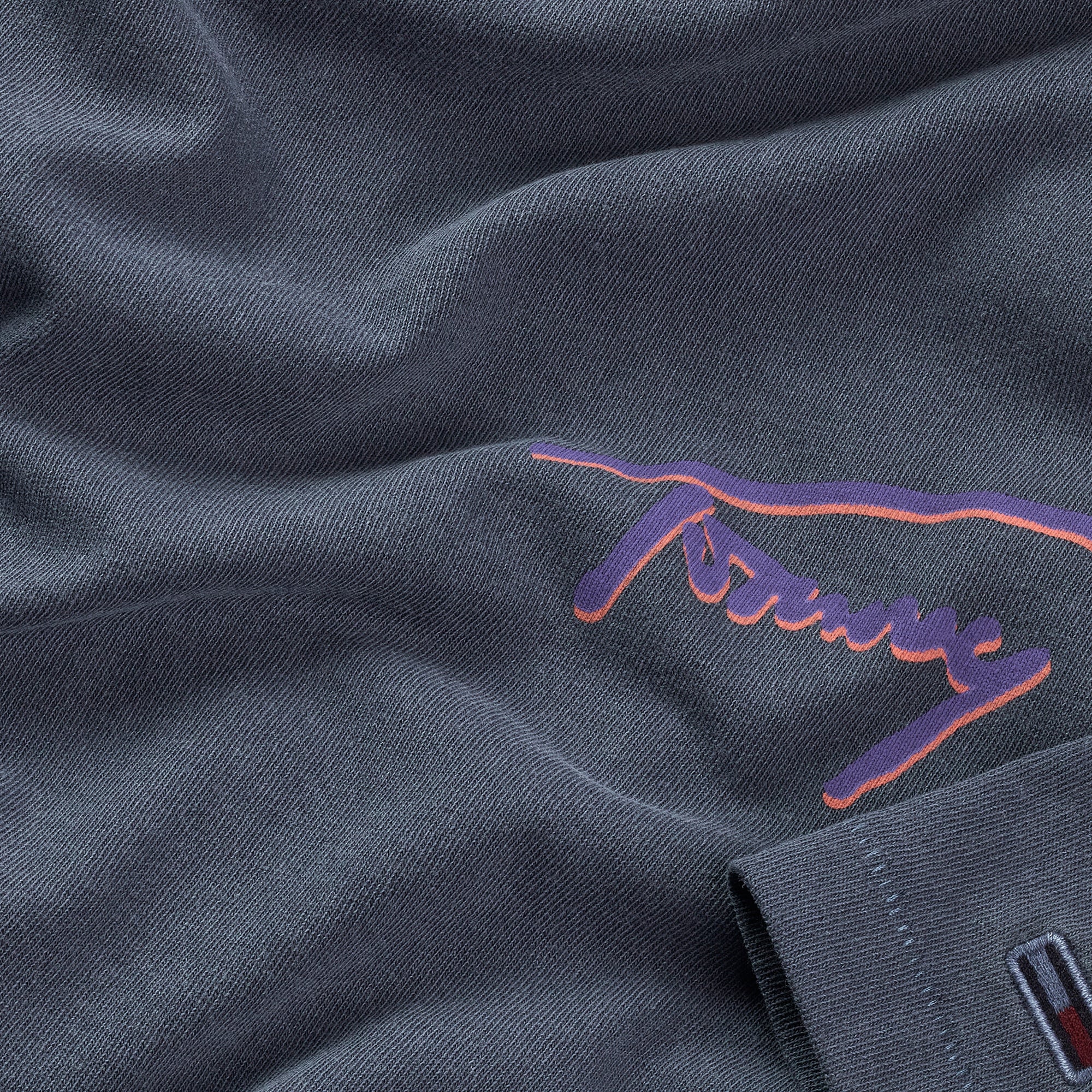 Tommy Jeans Faded Graphic Erkek Mavi T-Shirt