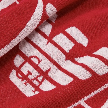  EA7 Unisex Kırmızı Havlu