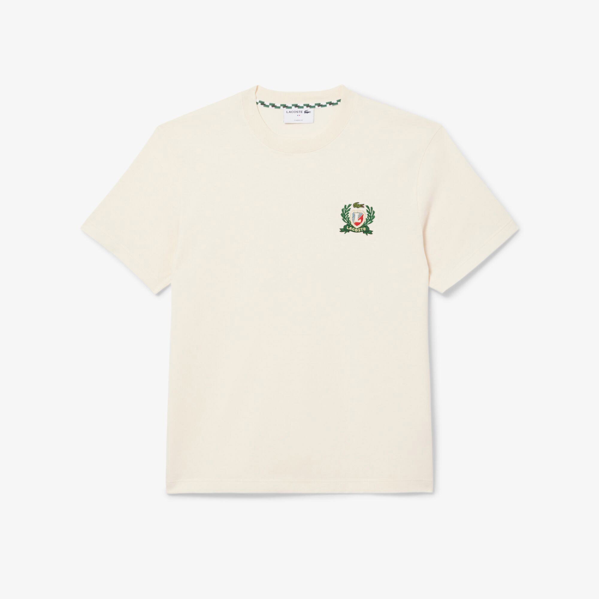 French Made Embroidered Badge T-shirt