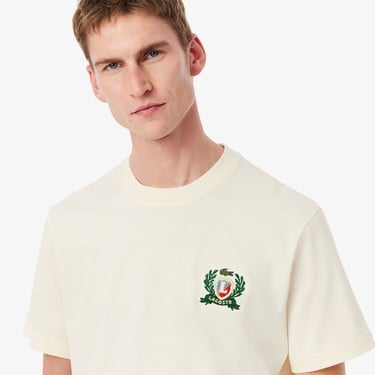  French Made Embroidered Badge T-shirt