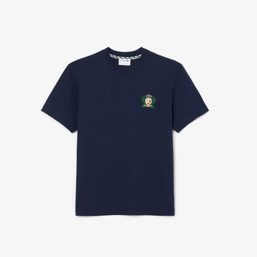  French Made Embroidered Badge T-shirt