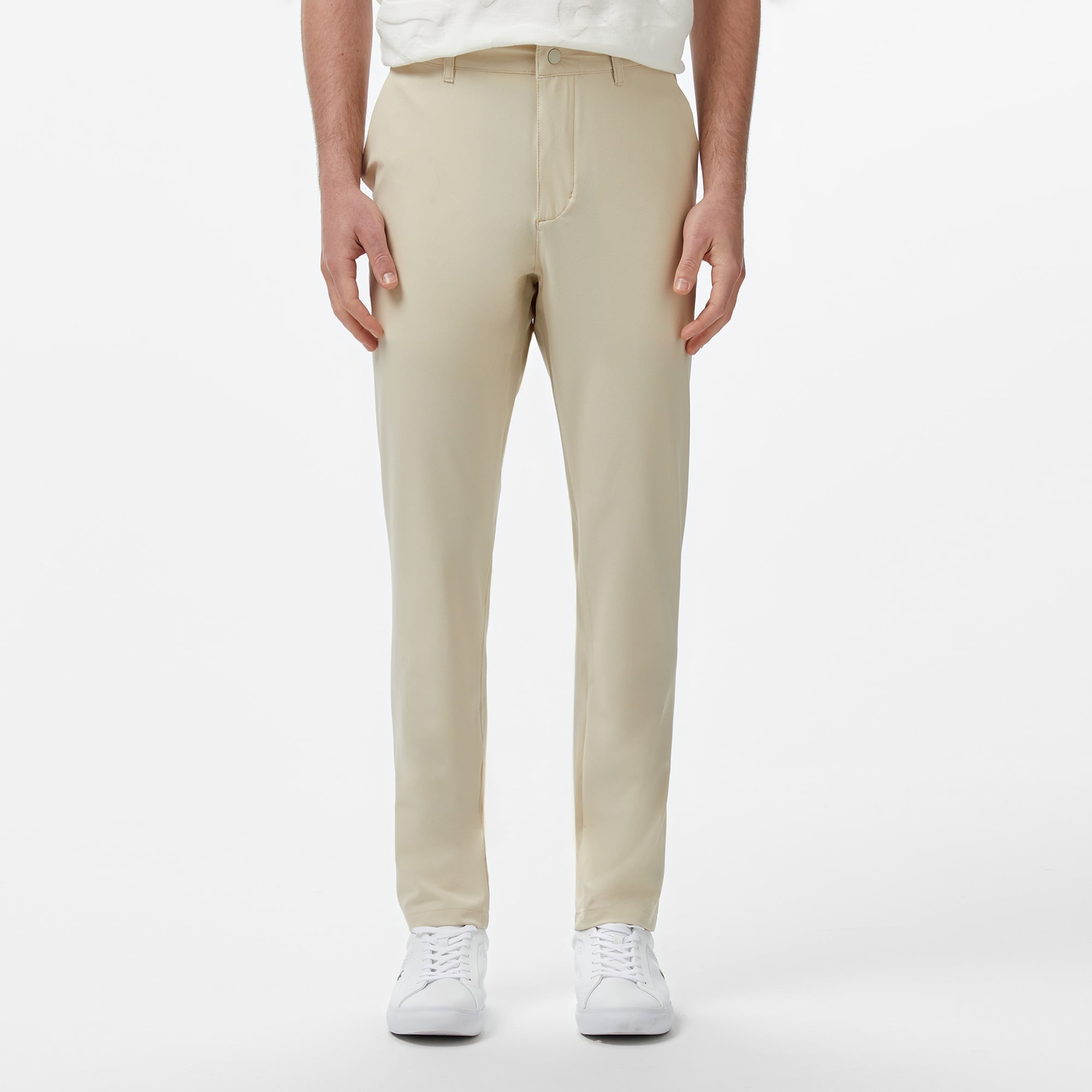 Erkek Tapred Fit Bej Pantolon