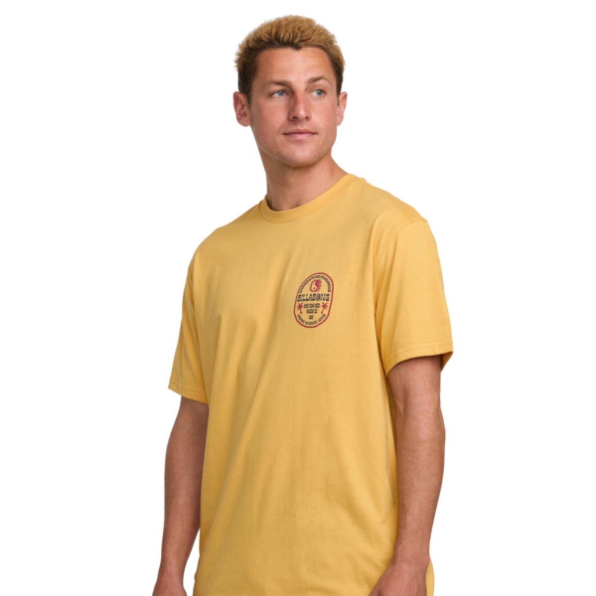 Billabong Sunny Daze Premium Ss Erkek Sarı Tişört