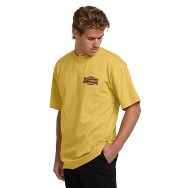  Billabong Walled Regular Ss Erkek Sarı Tişört