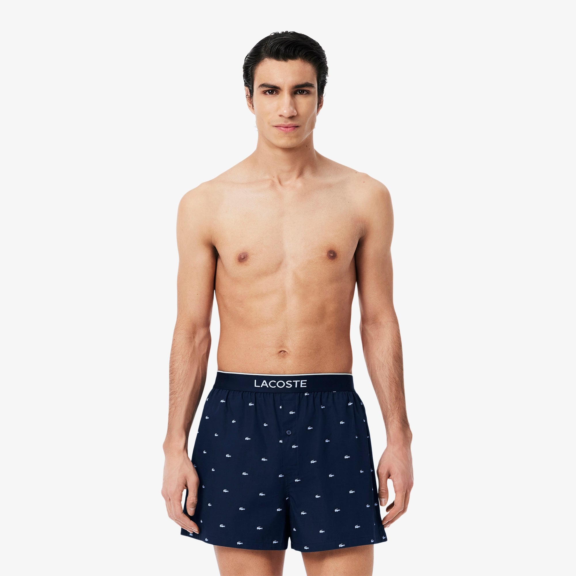 Erkek Baskılı 3'lü Renkli Boxer