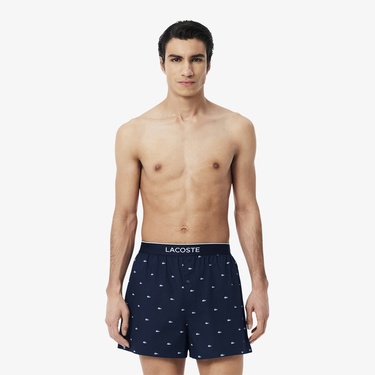  Erkek Baskılı 3'lü Renkli Boxer