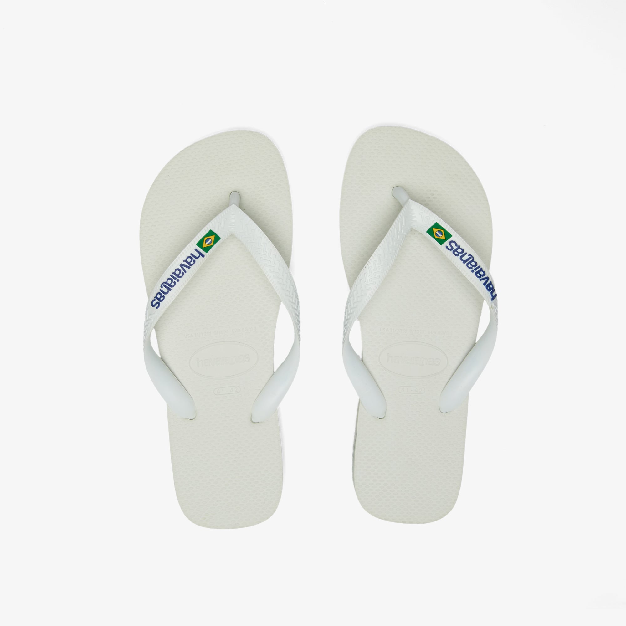 Havaianas Havaianas Brasil Logo Unisex Beyaz Terlik Sandalet & Terlik | FashFed Beyaz - 4. görsel