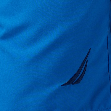  Nautica Regular Fit Erkek Mavi Deniz Şortu