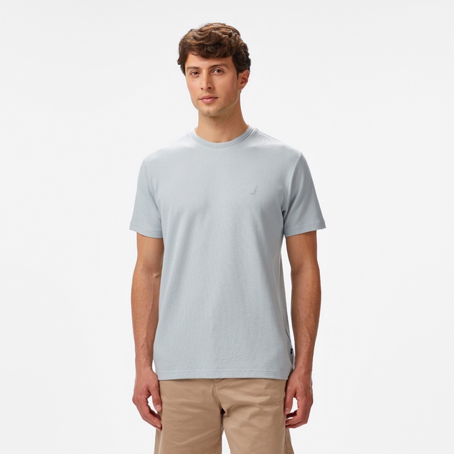  Nautica Erkek Mavi Regular Fit T-Shirt