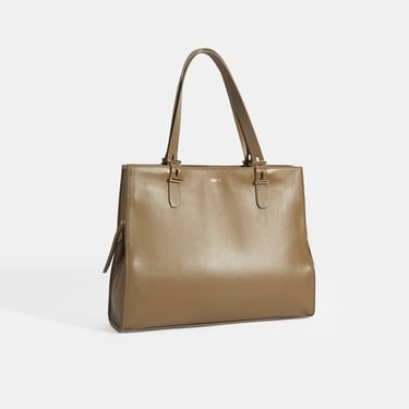  Kadın Kahve Deri Omuz Çantası