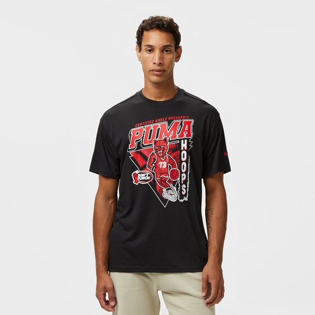  Puma Rival Rage 5 Erkek Siyah T-Shirt