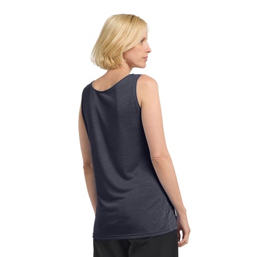  Jack Wolfskin Crosstrail Tank Kadın Mavi Tişört