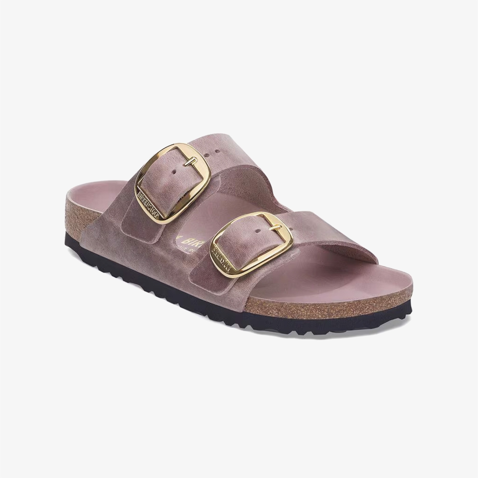 Birkenstock Arizona Big Buckle Leoi Kadın Mor Terlik