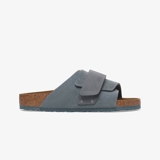  Birkenstock Kyoto Vl Nu Erkek Gri Terlik
