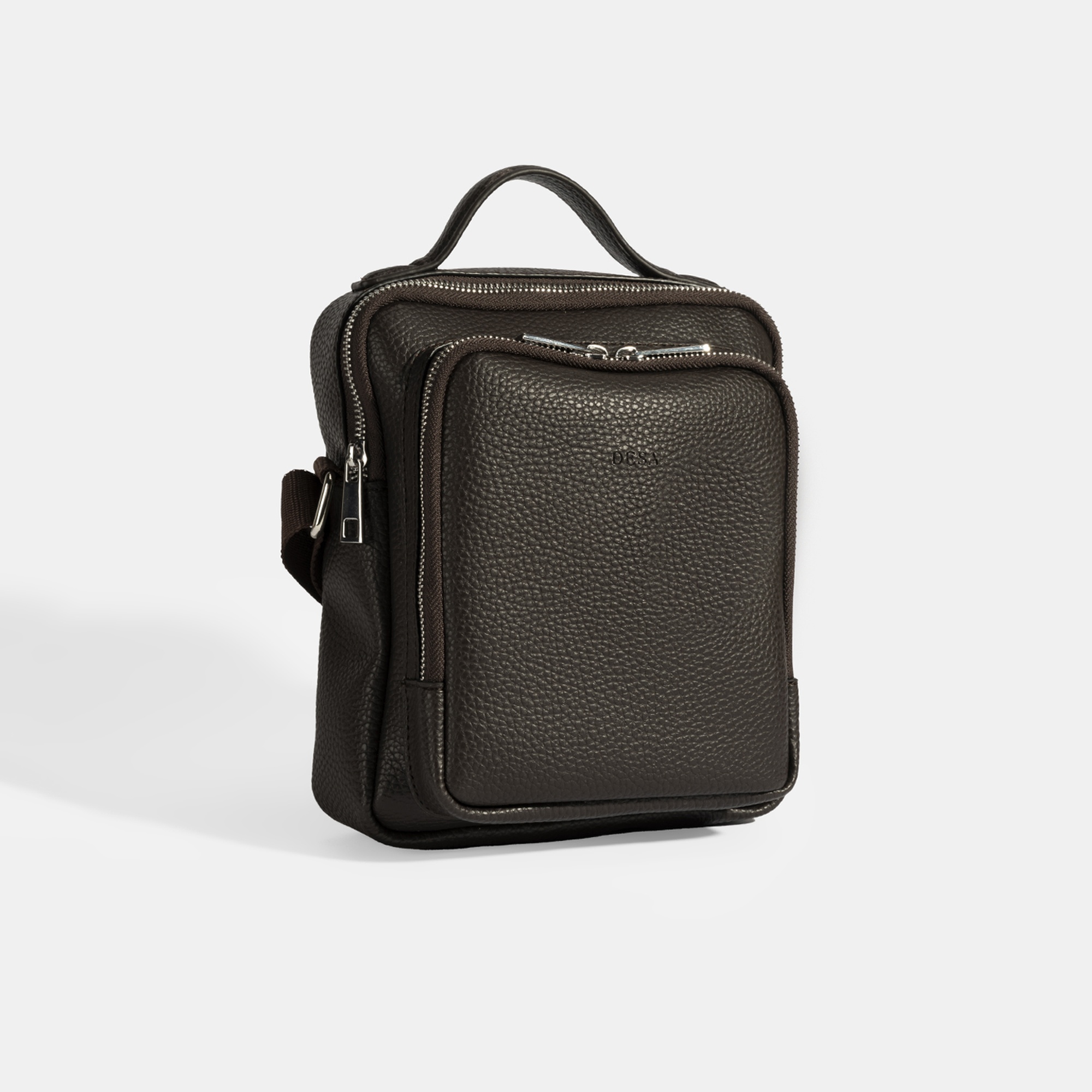 Erkek Kahve Postacı Çantası