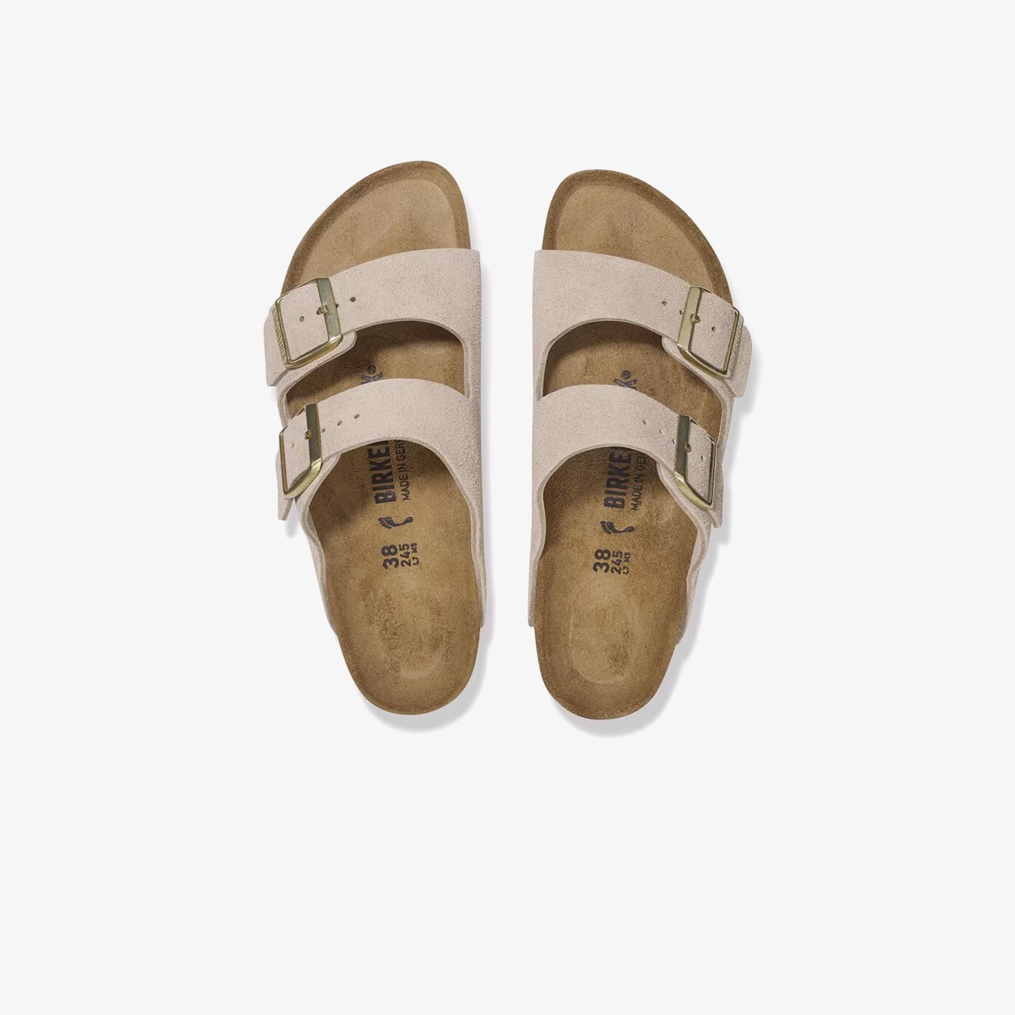 Birkenstock Arizona Vl Kadın Krem Terlik