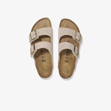  Birkenstock Arizona Vl Kadın Krem Terlik