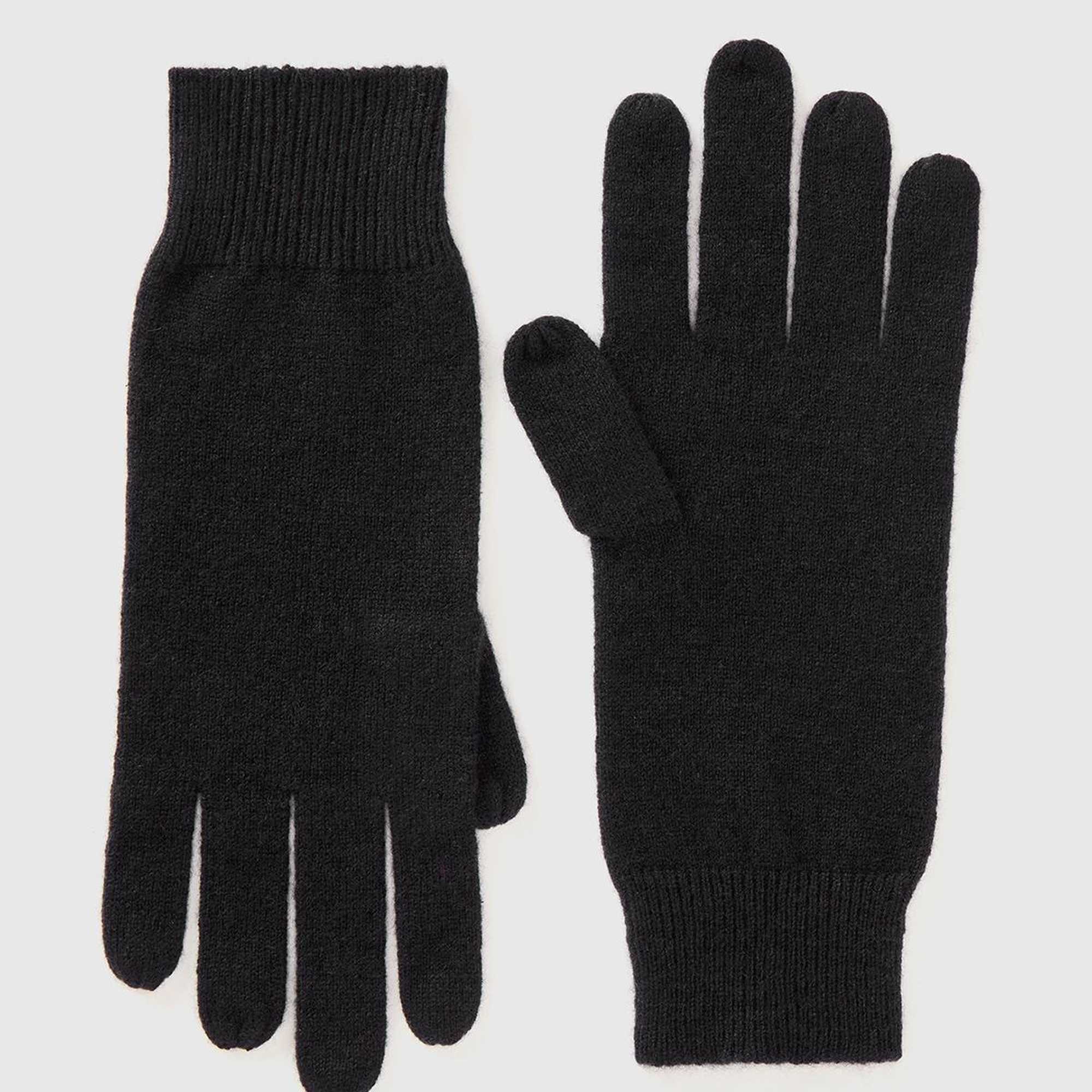 Kadın Siyah %100 Kaşmir Eldiven