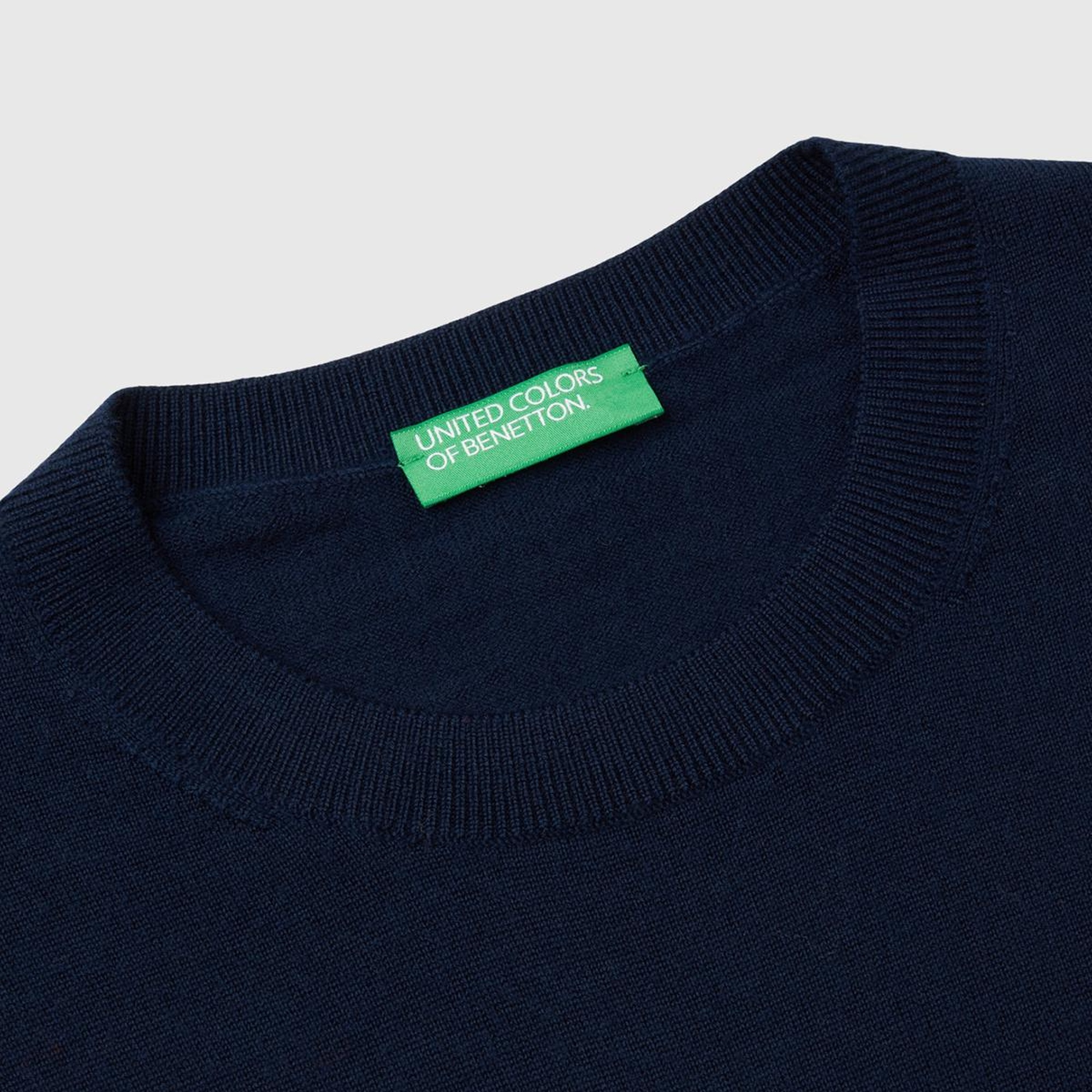 Erkek Lacivert Extra Fine Merino Yelek