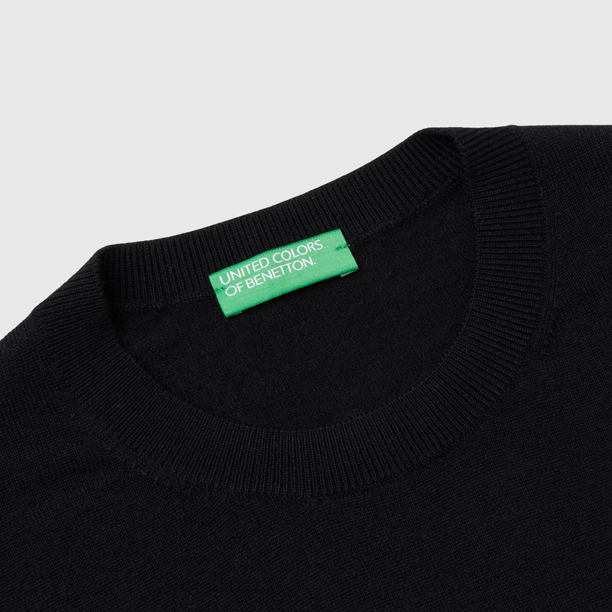 Erkek Siyah Extra Fine Merino Yelek