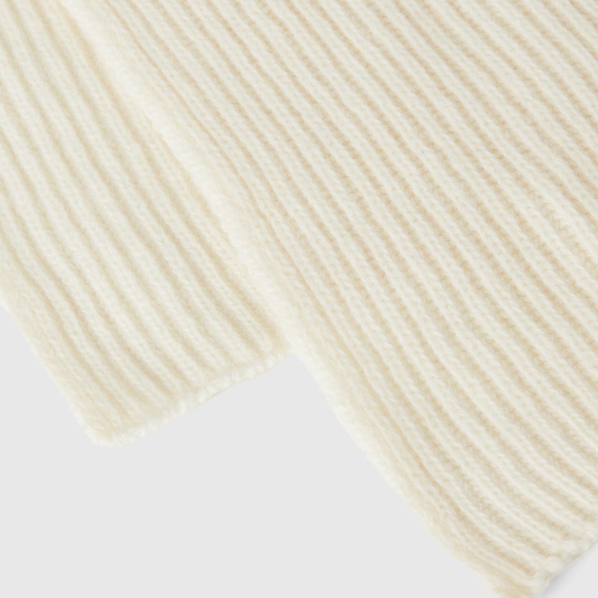 Kadın Vanilya Yün Karışımlı Atkı