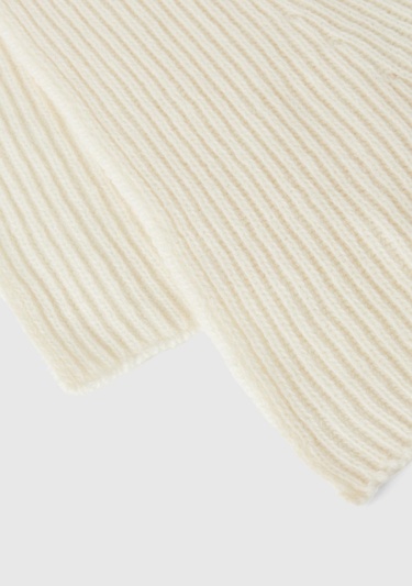  Kadın Vanilya Yün Karışımlı Atkı