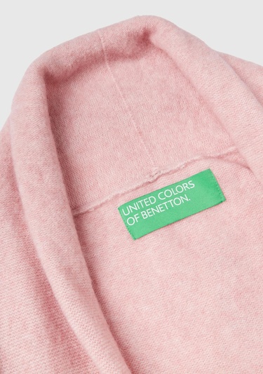  Kadın Gül Kurusu Uzun Hırka