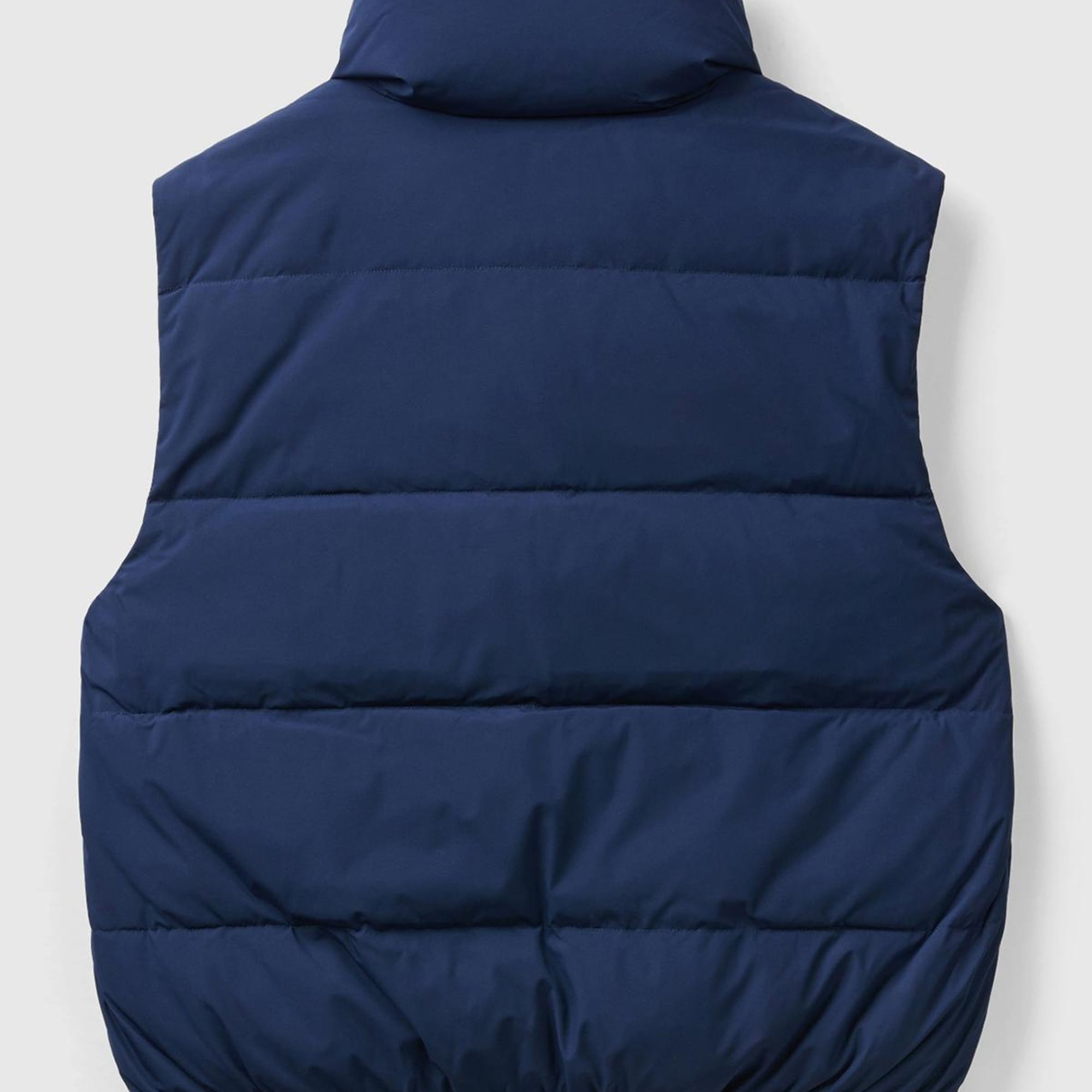 Erkek Lacivert Kaz Tüyü Dolgulu Yelek