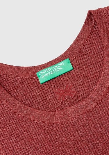  Kadın Bordo Logolu Simli Bra