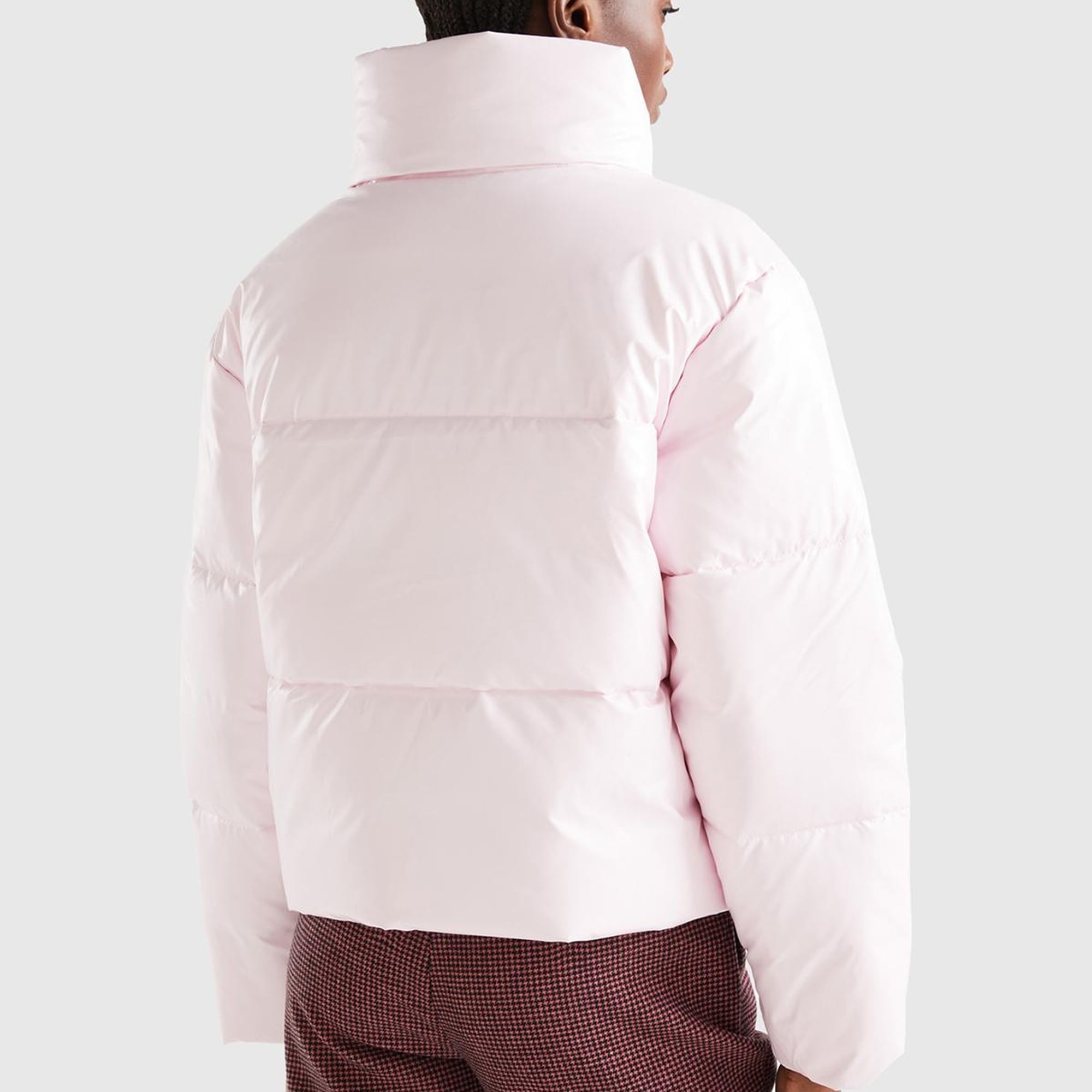 Kadın Toz Pembe Pufa Mont