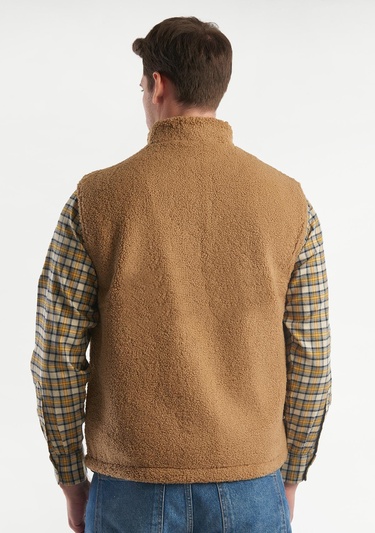  Erkek Kahverengi Teddy Yelek