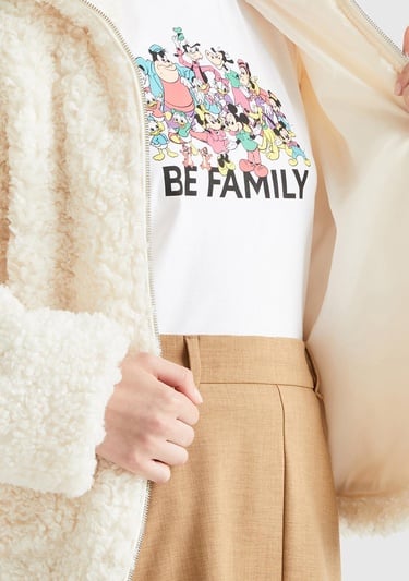  Kadın Krem Teddy Mont