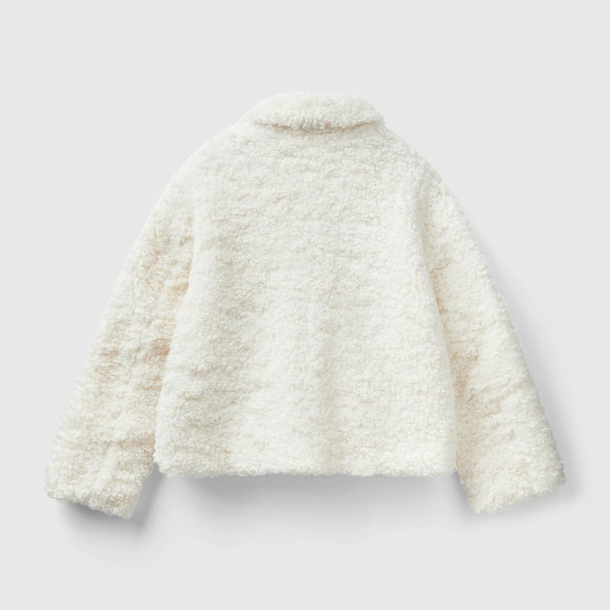 Kadın Krem Teddy Mont