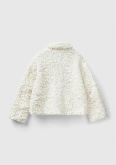  Kadın Krem Teddy Mont