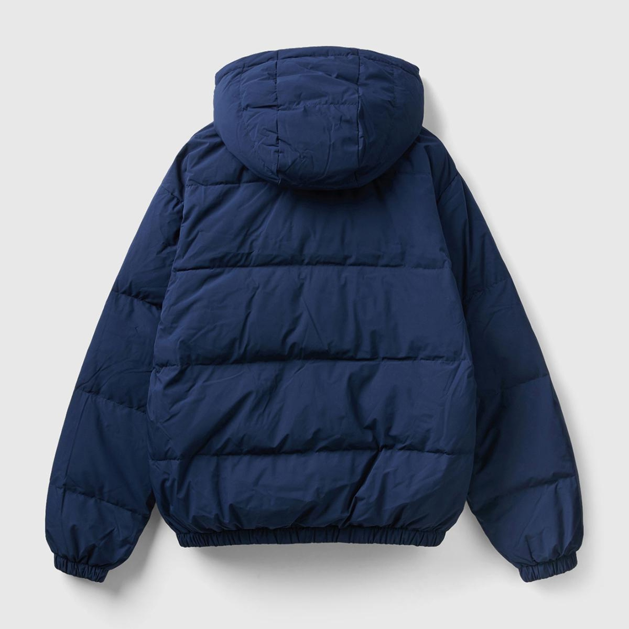 Erkek Lacivert Kaz Tüyü Dolgulu Mont