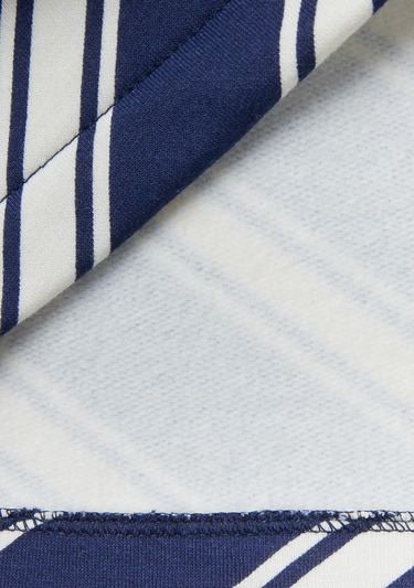  Kadın Lacivert Mix Uzun Kollu Polarlı Mini Elbise