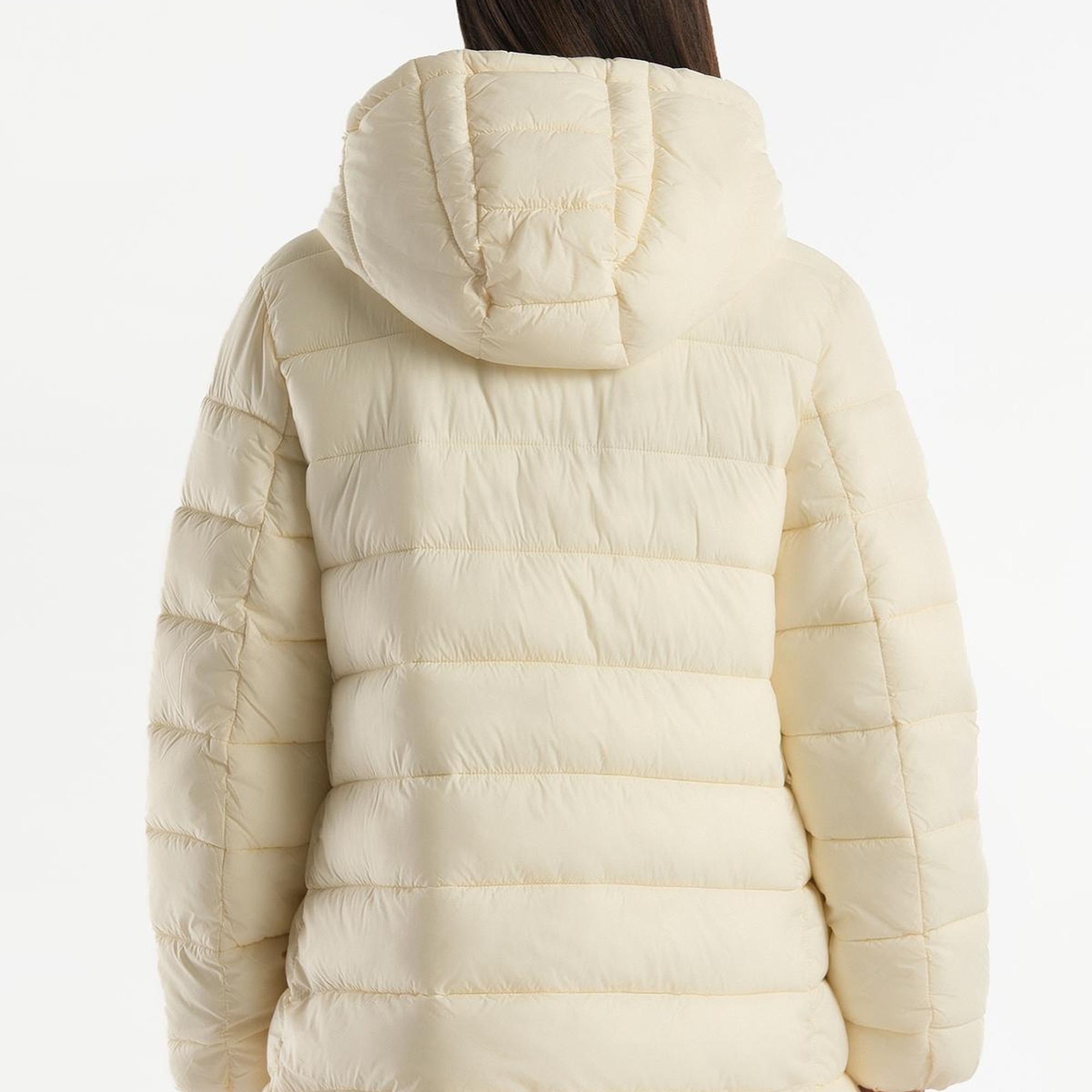 Kadın Krem  Pufa Mont