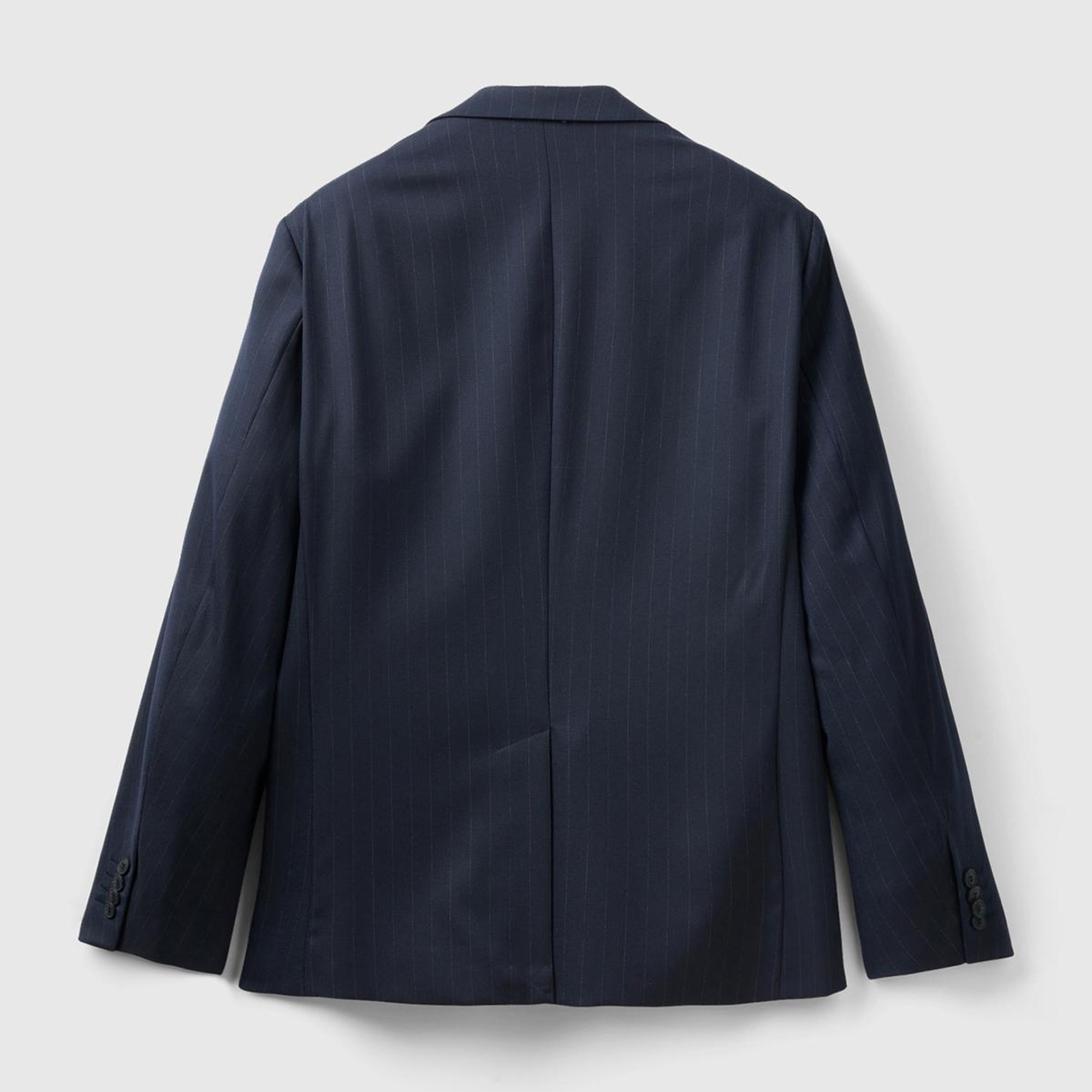 Erkek Siyah-Beyaz Regular Fit Ceket