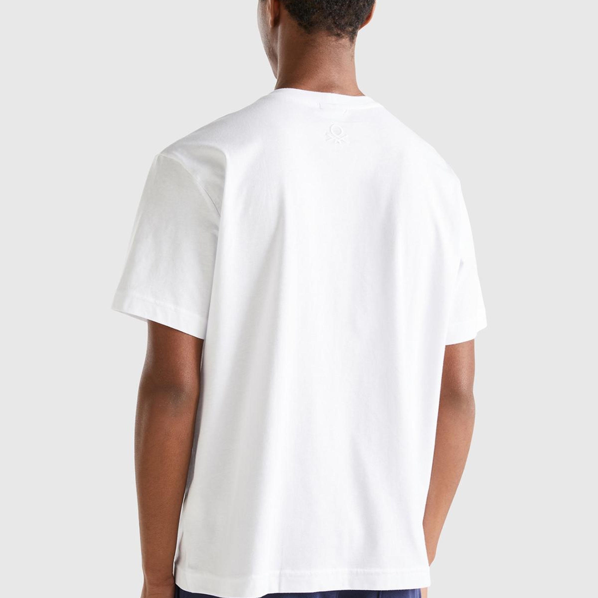 Unisex Beyaz %100 Koton Disney Baskılı T-Shirt