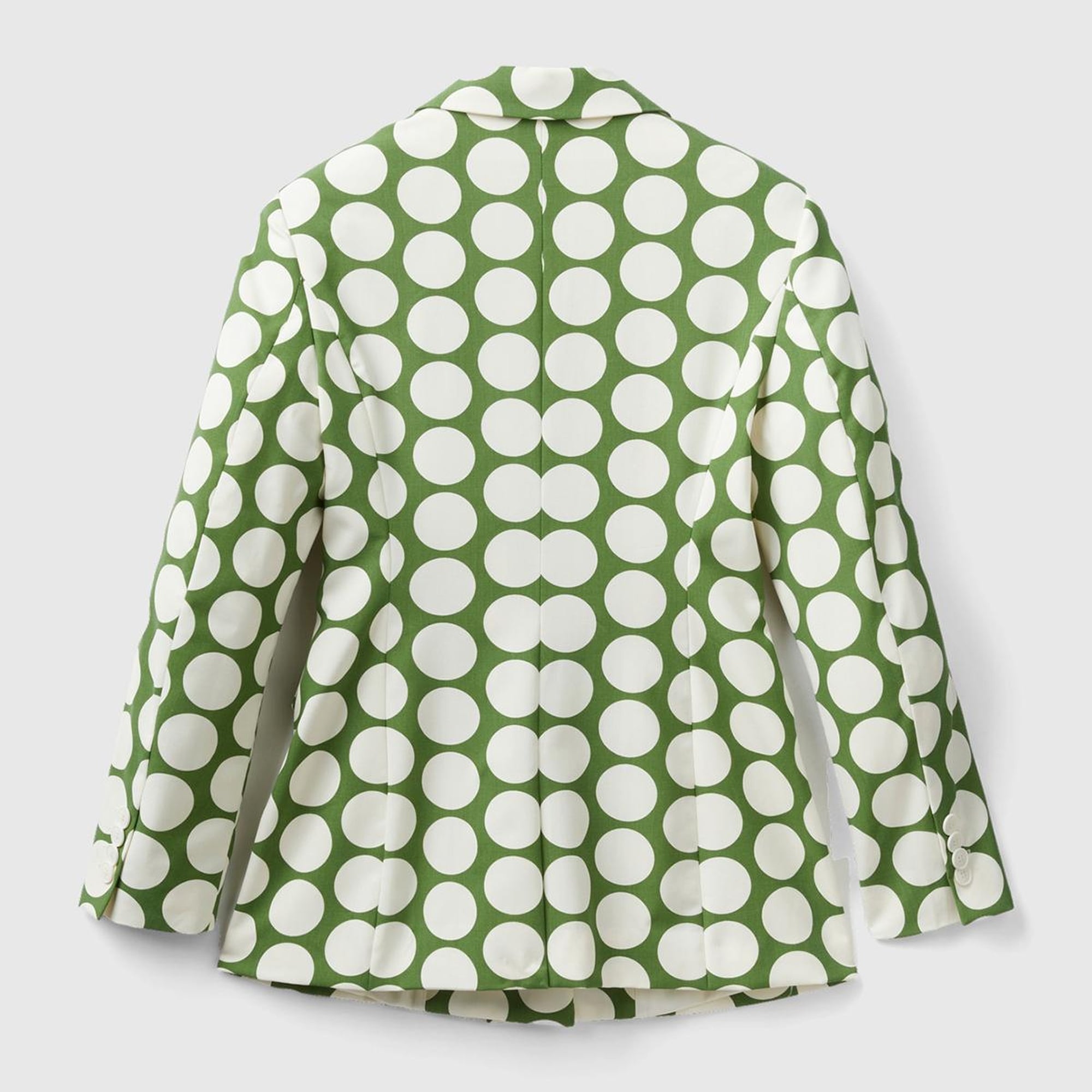 Kadın Yeşil Puantiyeli Ceket