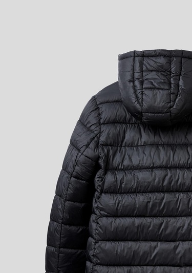  Kadın Siyah  Pufa Mont